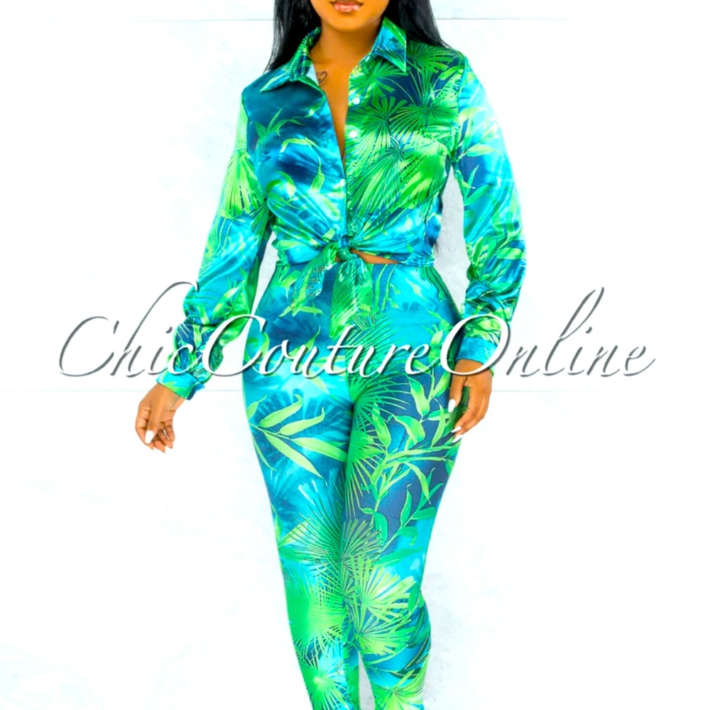 Tropical Legging Set